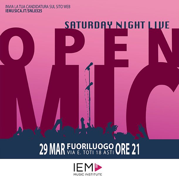 Cerchiamo: cantautori, interpreti, band, rapper, DJ, attori, cabarettisti, maghi, mentalisti, giocolieri… insomma, chiunque abbia qualcosa da dire e da mostrare!