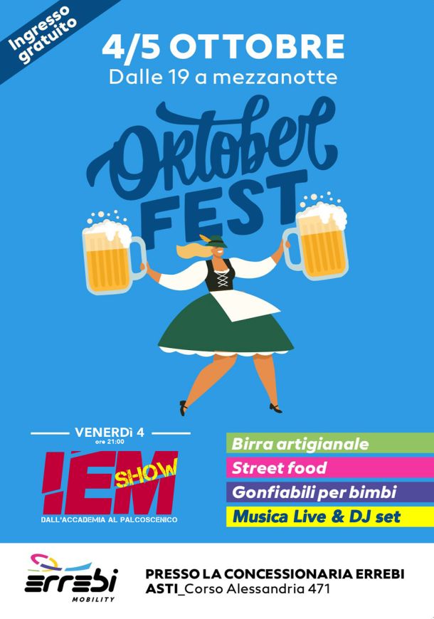 IEM Show all'Oktoberfest ERREBI Mobility