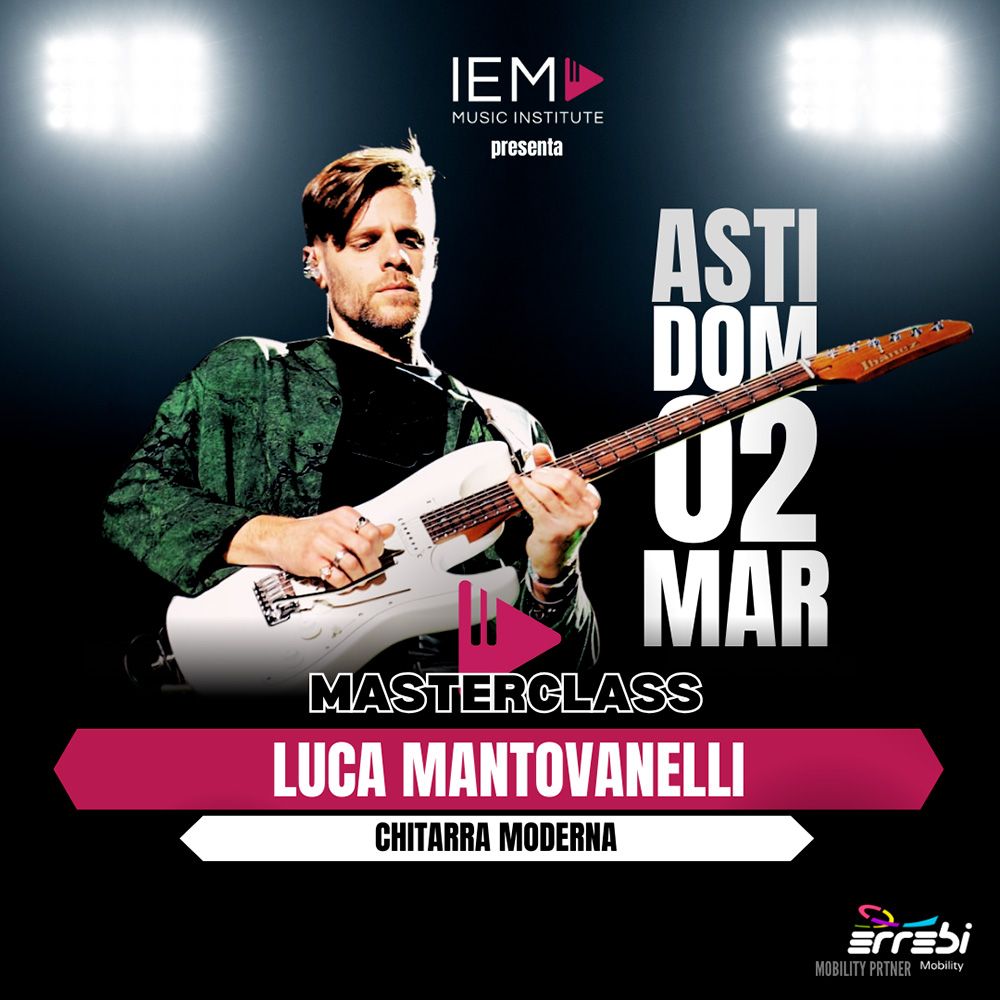 Un viaggio attraverso pop, jazz, rock, funk e fusion, tra tecnica, groove e improvvisazione.